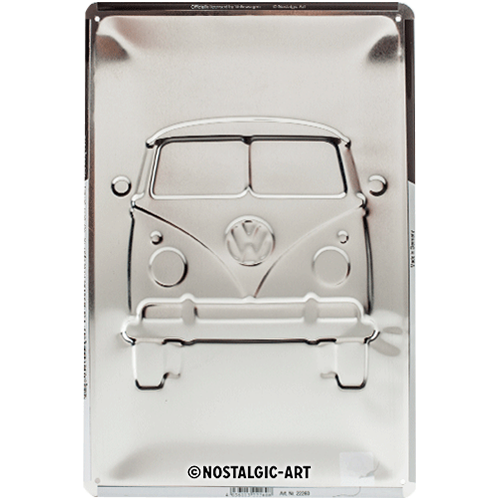 nostalgic-art-volkswagen-good-in-shape-targa-in-metallo-20x30-cm image 3