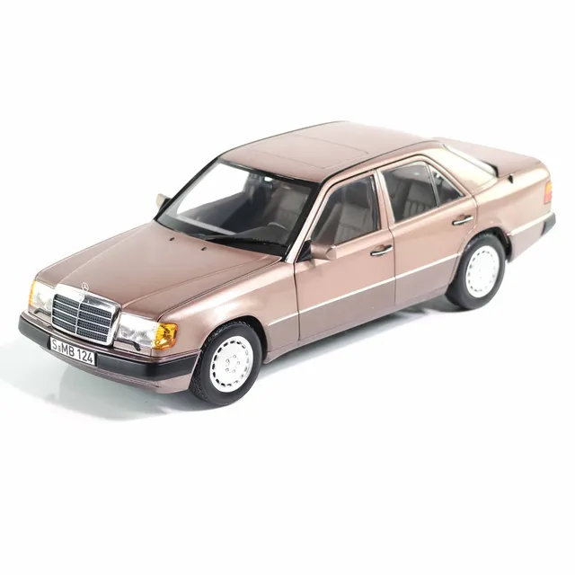 norev-mercedes-benz-230-e-1990-modellino-auto-1-18-rosa-bois-de-rose image 1