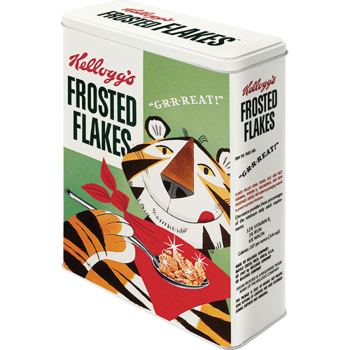nostalgic-art-kellogg-s-frosted-flakes-tony-tiger-scatola-metallo-xl-4-litri image 1