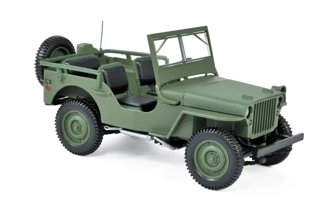 norev-jeep-1942-verde-militare-1-18-modellino-die-cast image 1