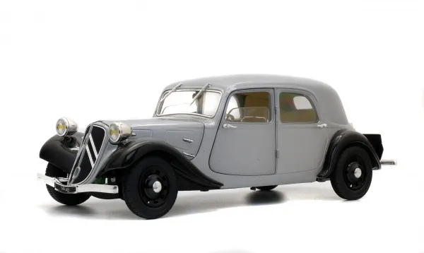 solido-citro-n-traction-11b-1937-modellino-auto-1-18-bi-ton-argent image 1