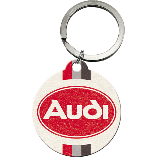 nostalgic-art-audi-logo-portachiavi-in-metallo-4-cm-2 image 1