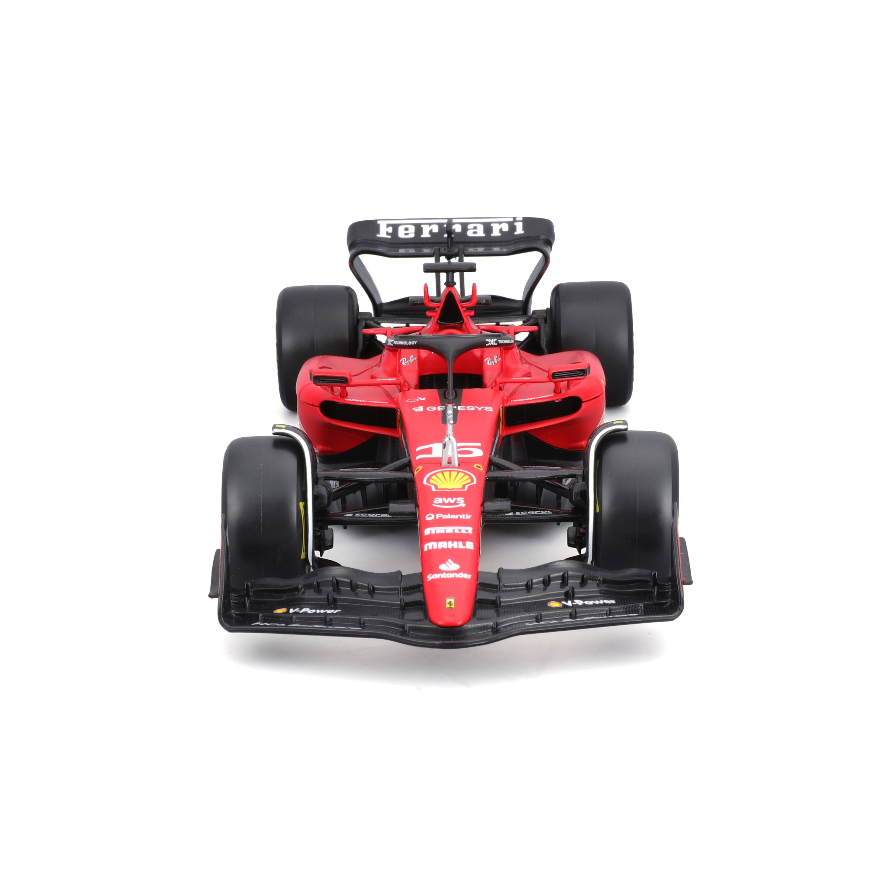 bburago-ferrari-sf-23-16-charles-leclerc-scala-1-24-modellino-f1-die-cast-con-pi image 5