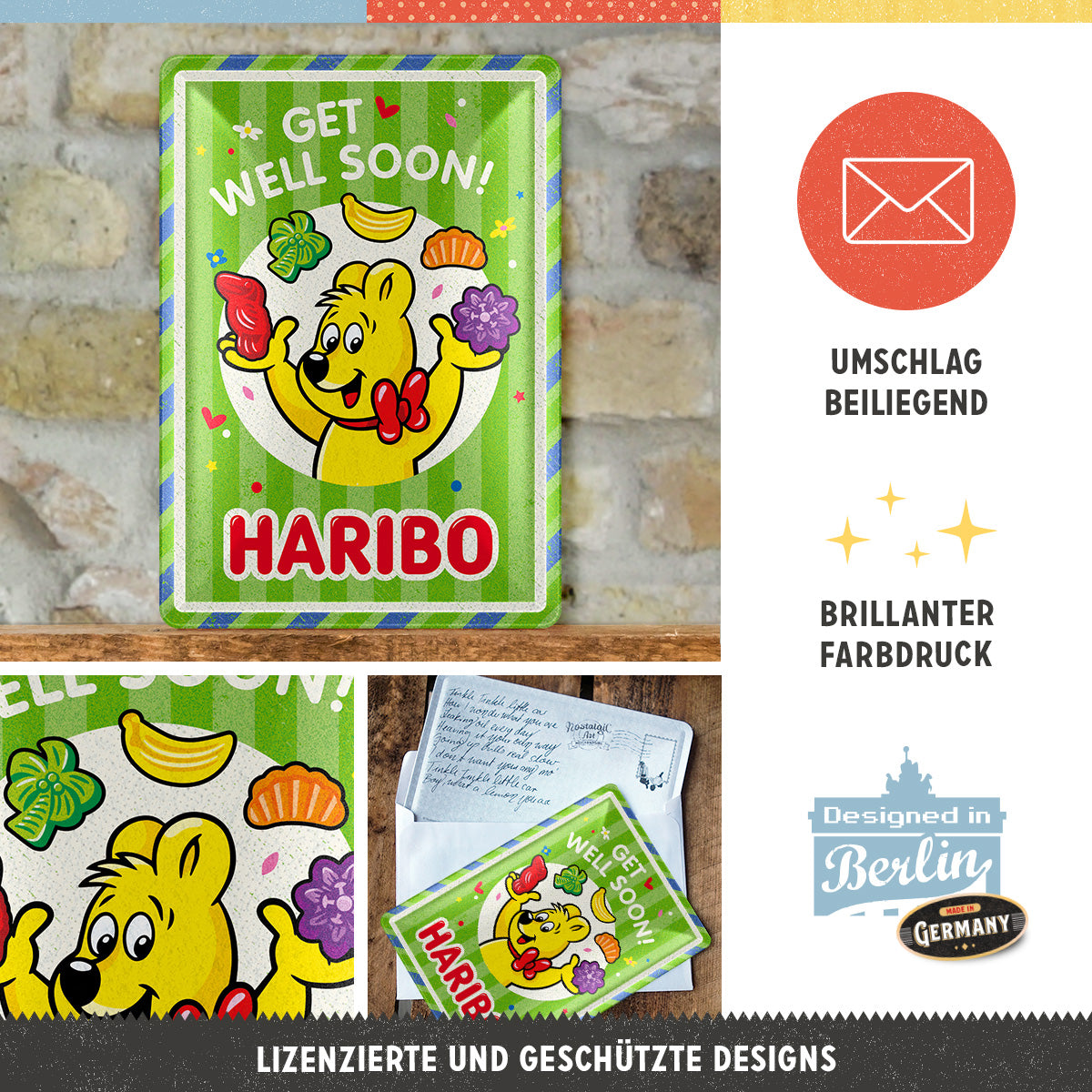 nostalgic-art-haribo-get-well-soon-biglietto-in-metallo-10-x-14-cm image 3