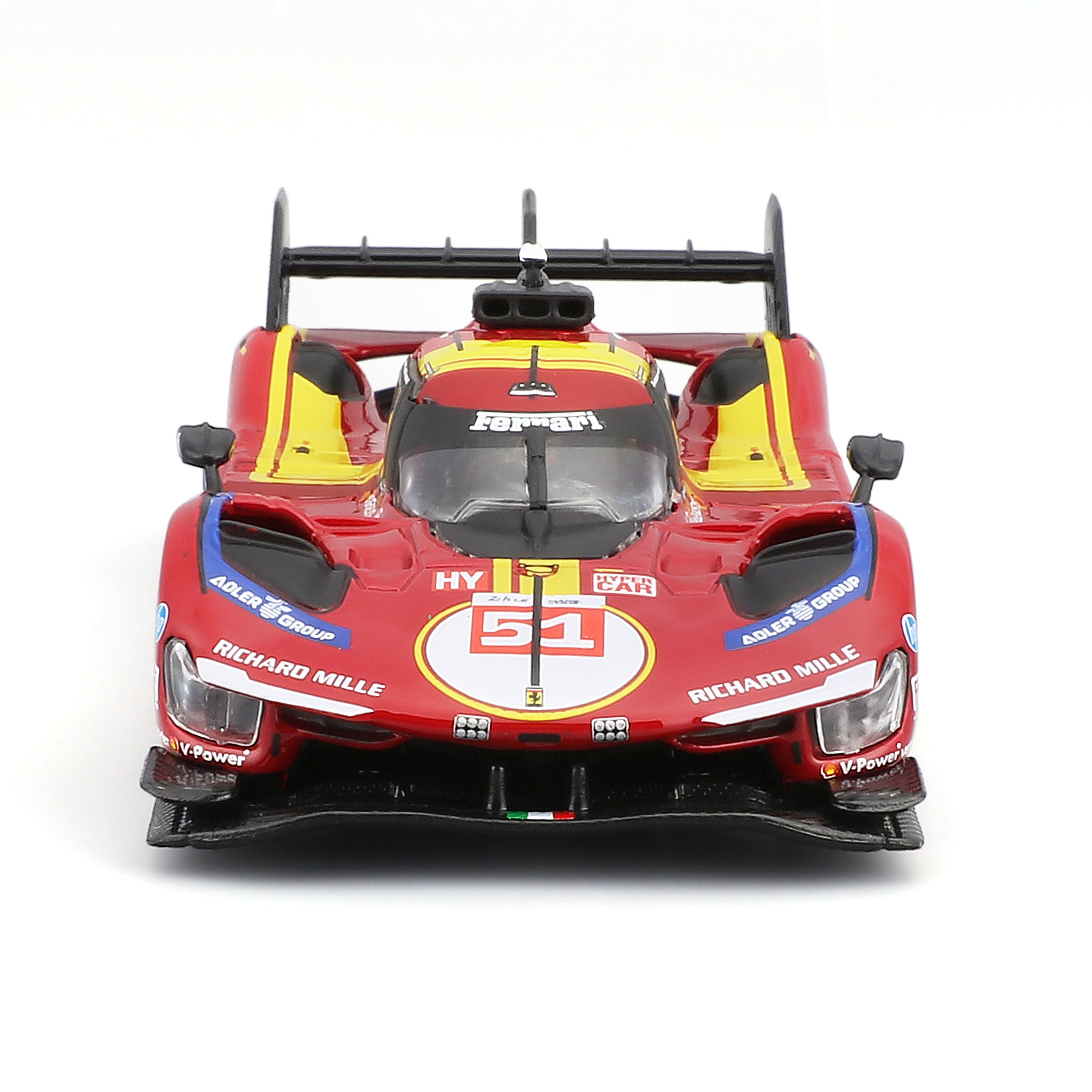 bburago-ferrari-499p-24h-lmh-hypercar-2025-n-51-scala-1-43-con-teca image 4