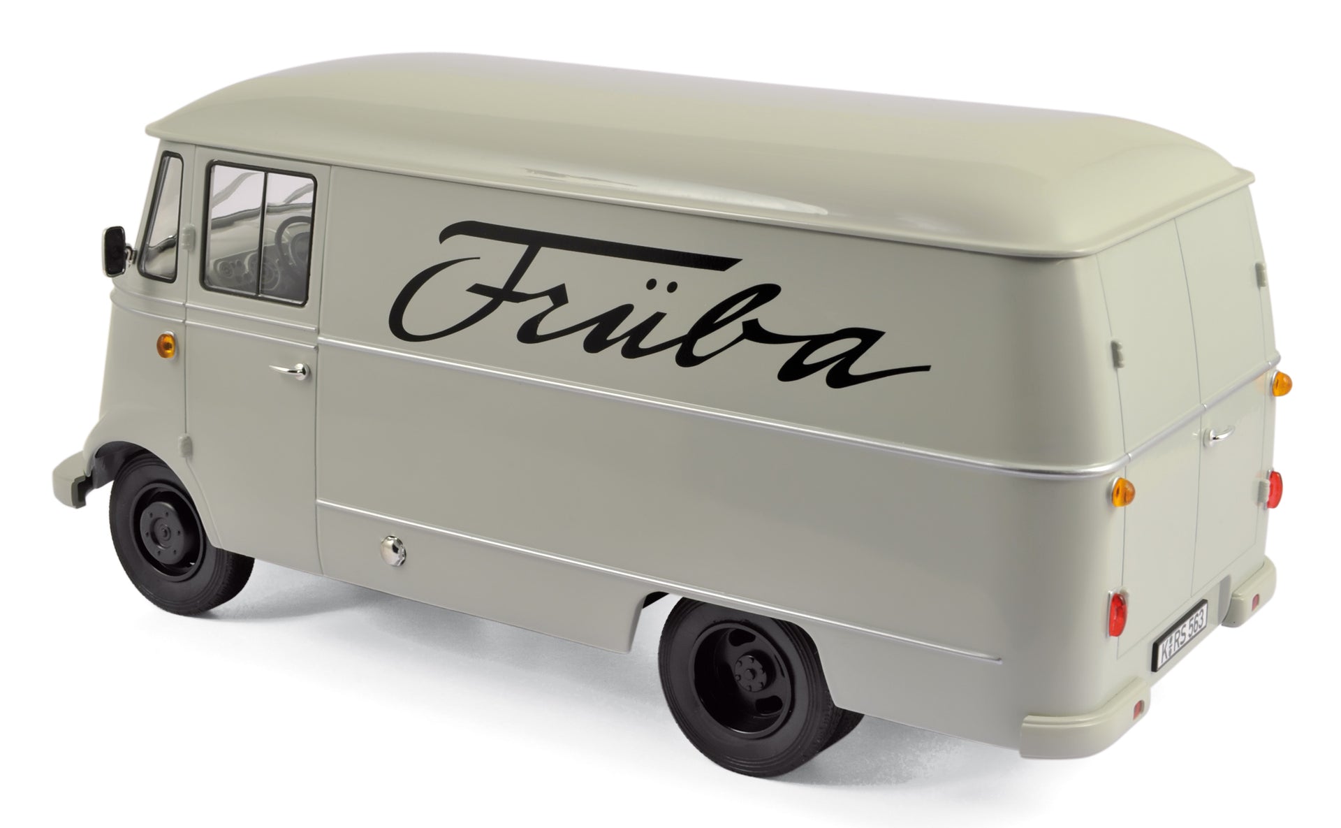 norev-mercedes-benz-l319-van-1957-modellino-furgone-1-18-fr-ba image 1