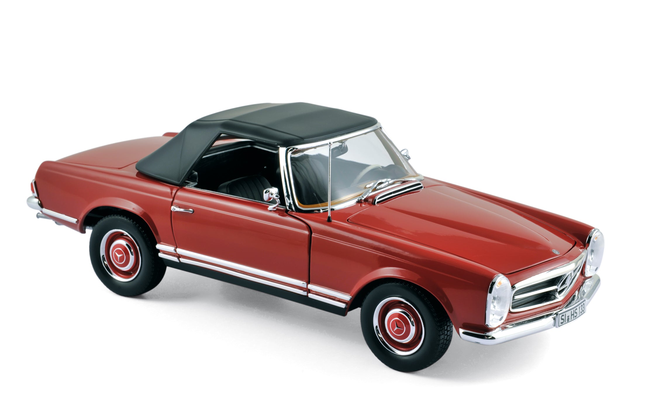 norev-mercedes-benz-280-sl-1969-rossa-1-18 image 1
