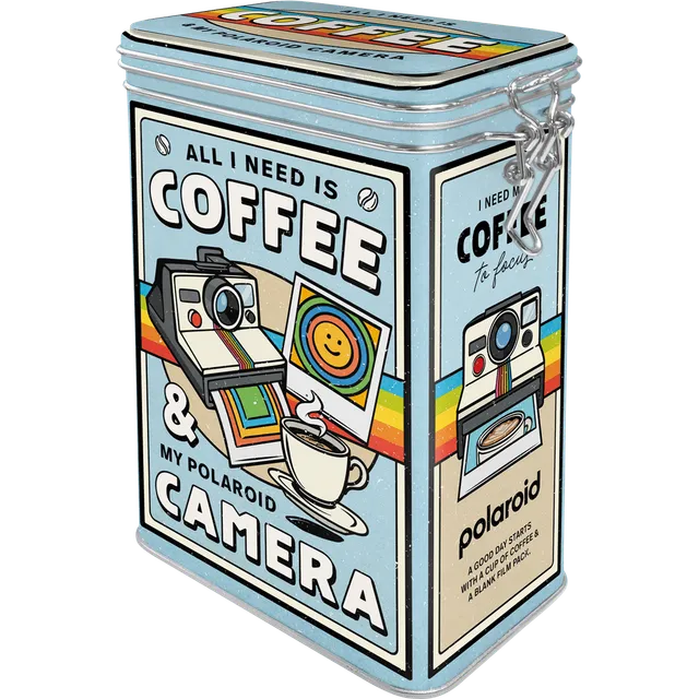 nostalgic-art-polaroid-coffee-camera-scatola-clip-top-7-5x11x17-5-cm image 1