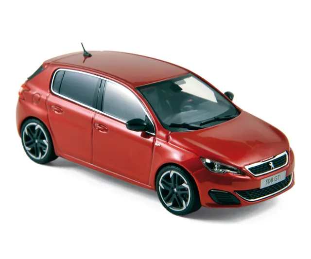 norev-peugeot-308-gti-2015-modellino-auto-1-43-ultimate-red image 1