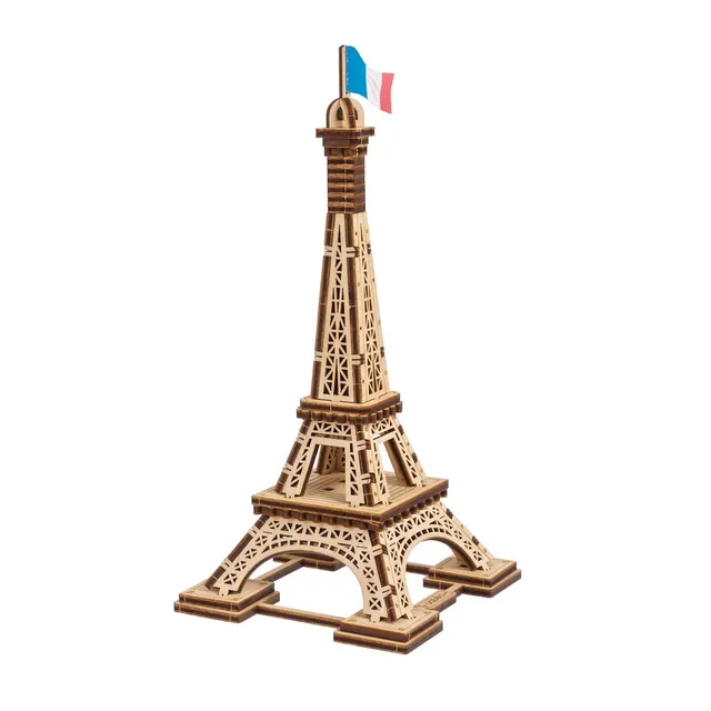 ugears-paris-tower-torre-eiffel-modellino-in-legno image 1