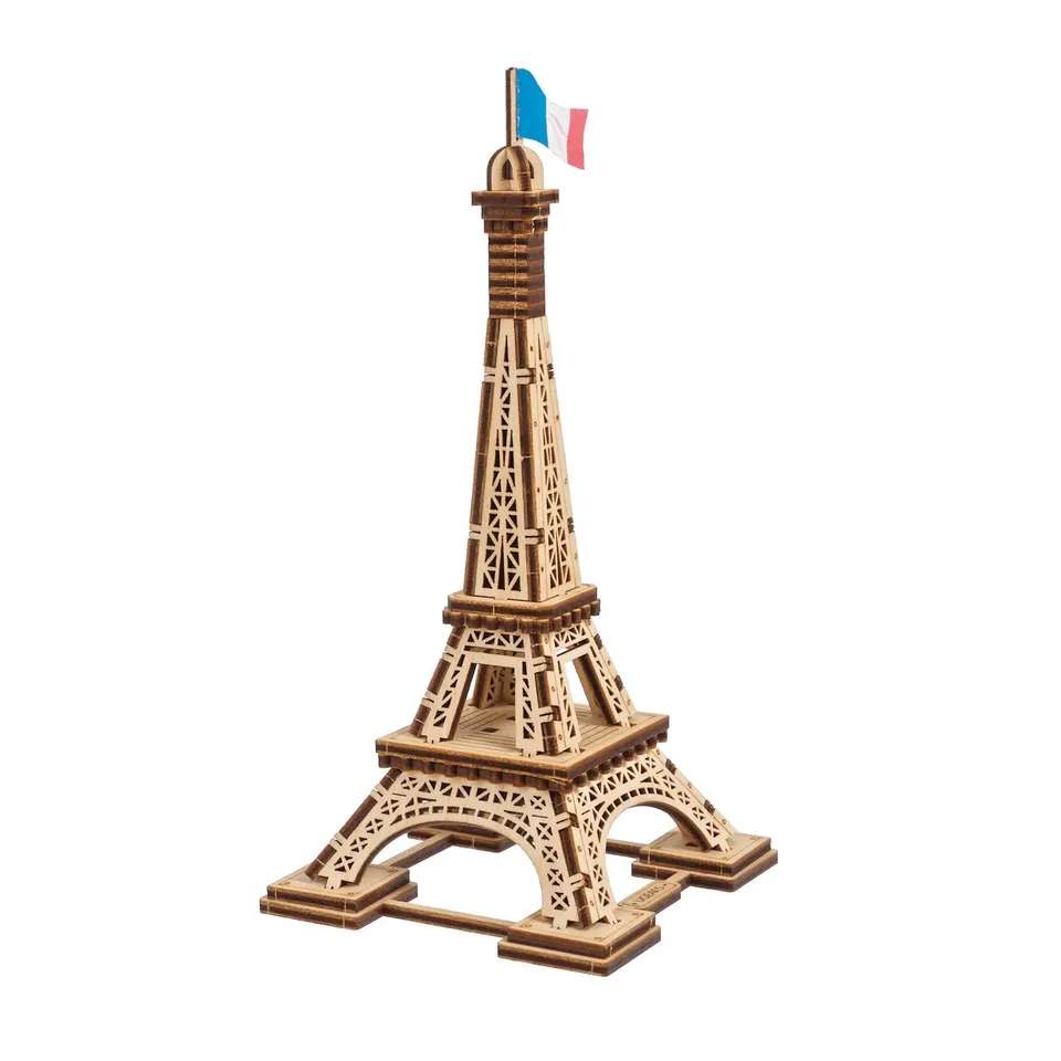 ugears-paris-tower-torre-eiffel-modellino-in-legno image 1