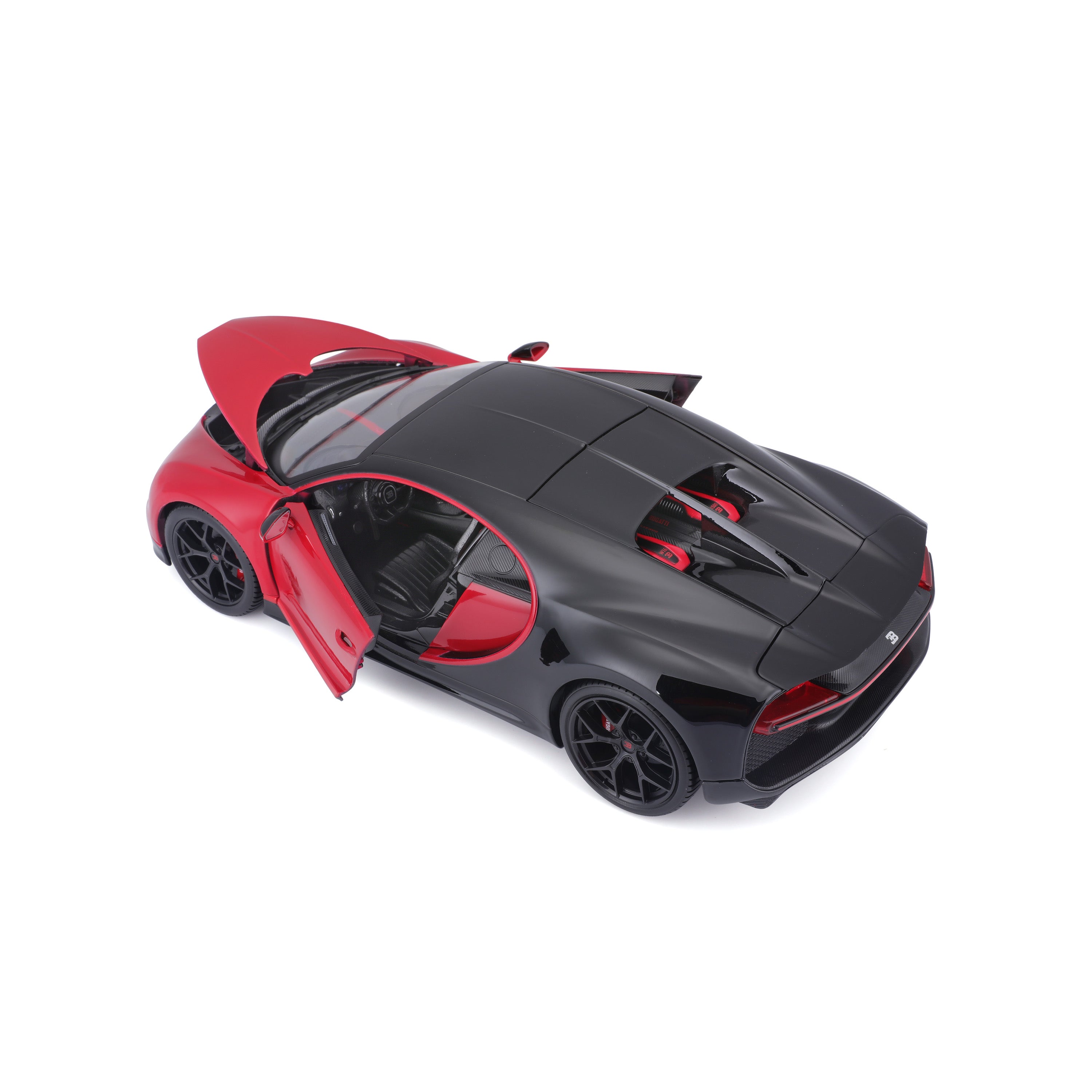 bburago-bugatti-chiron-sport-1-18-rosso-e-nero image 4