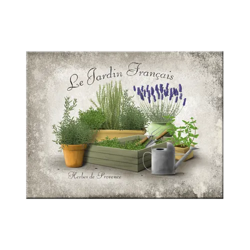 nostalgic-art-jardin-francais-magnete-da-frigo-in-latta-6x8-cm image 1