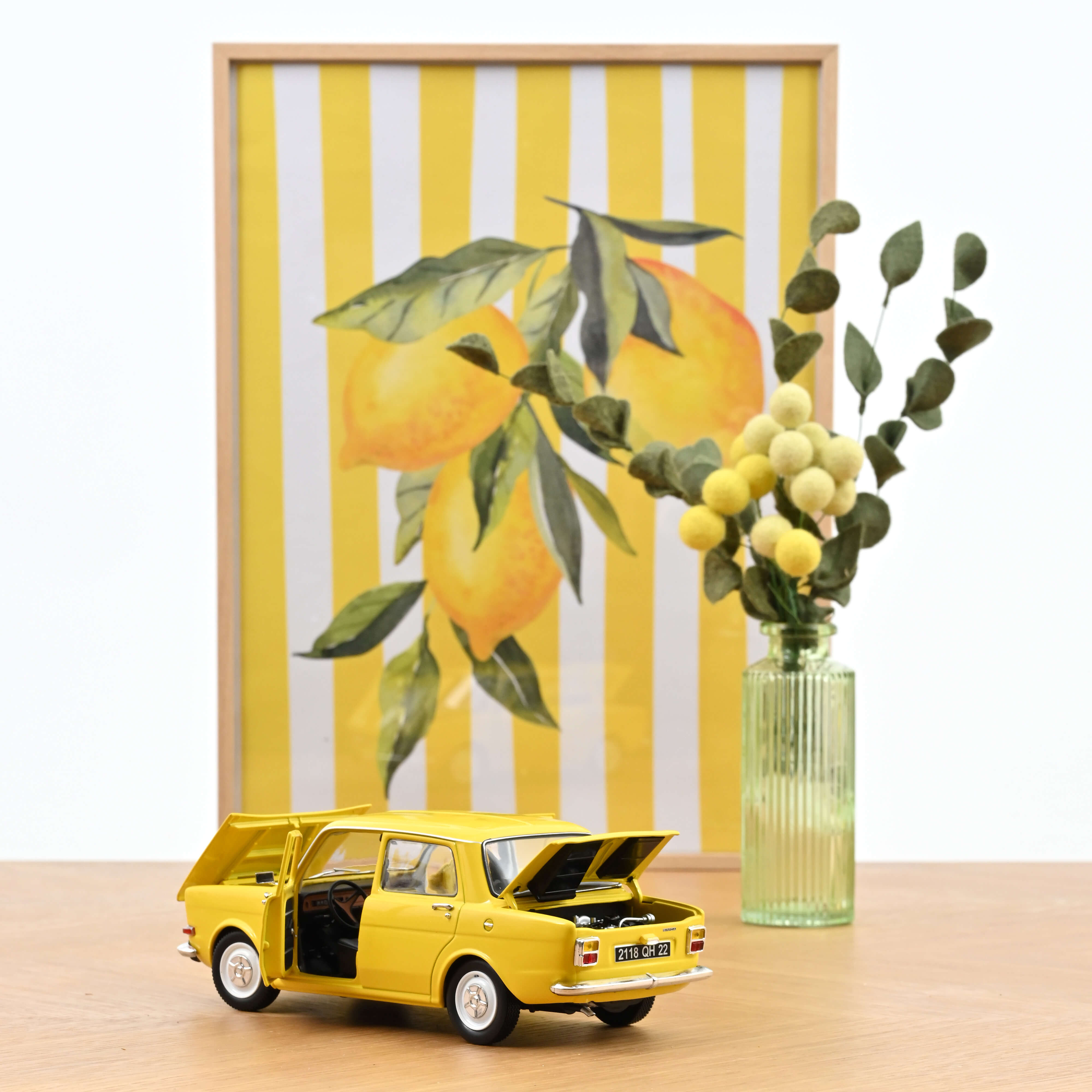 norev-simca-1000-ls-1974-giallo-maya-1-18 image 2