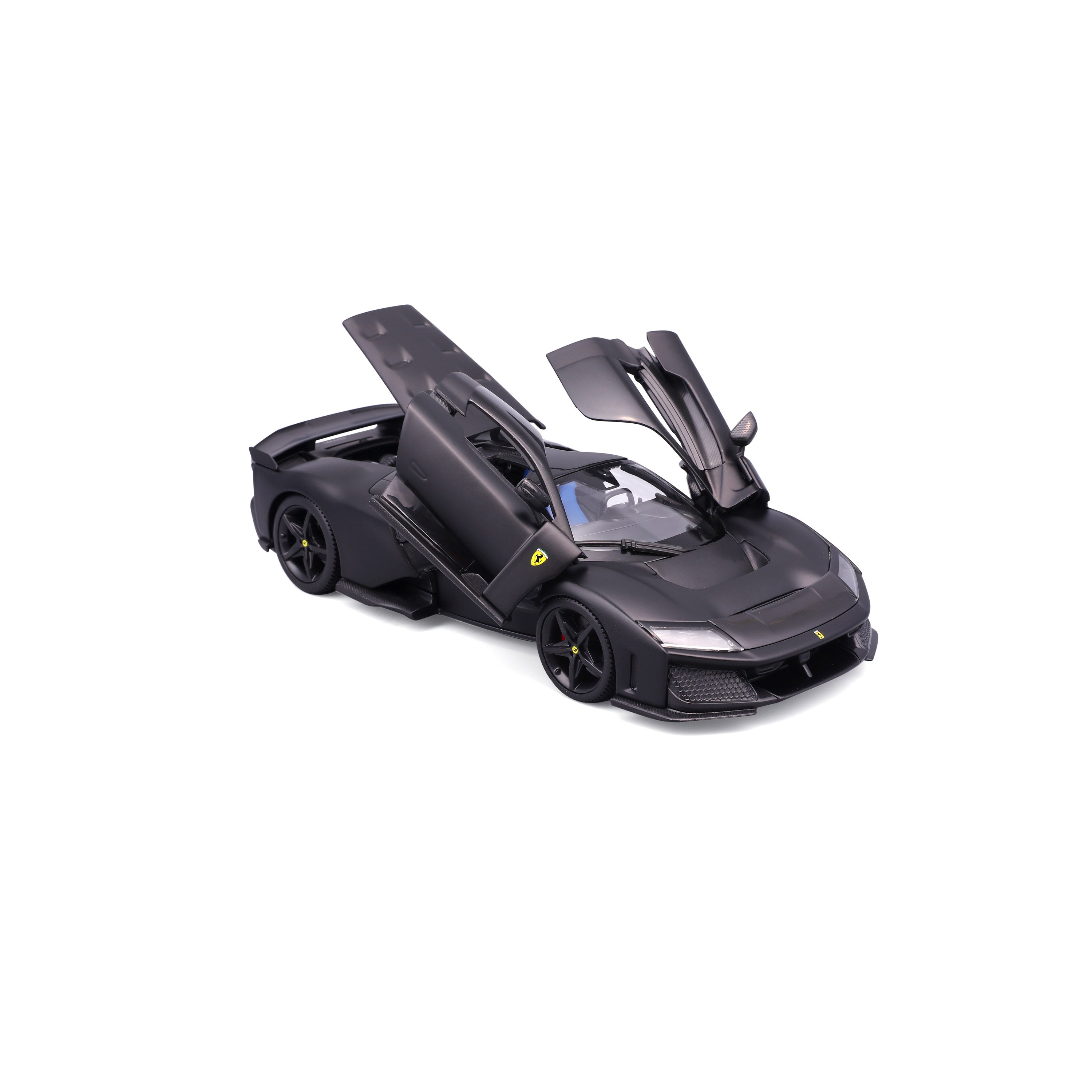 bburago-ferrari-f80-nero-opaco-1-24-con-teca-web-exclusive image 7
