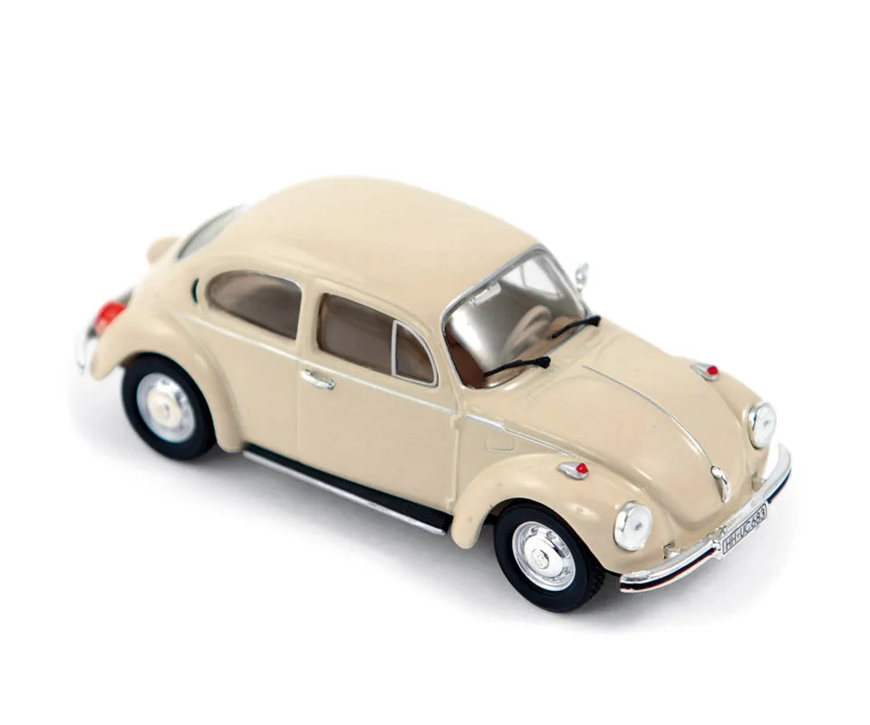 norev-vw-1303-1972-ivoire-clair-maggiolino-modellino-auto-1-43 image 1