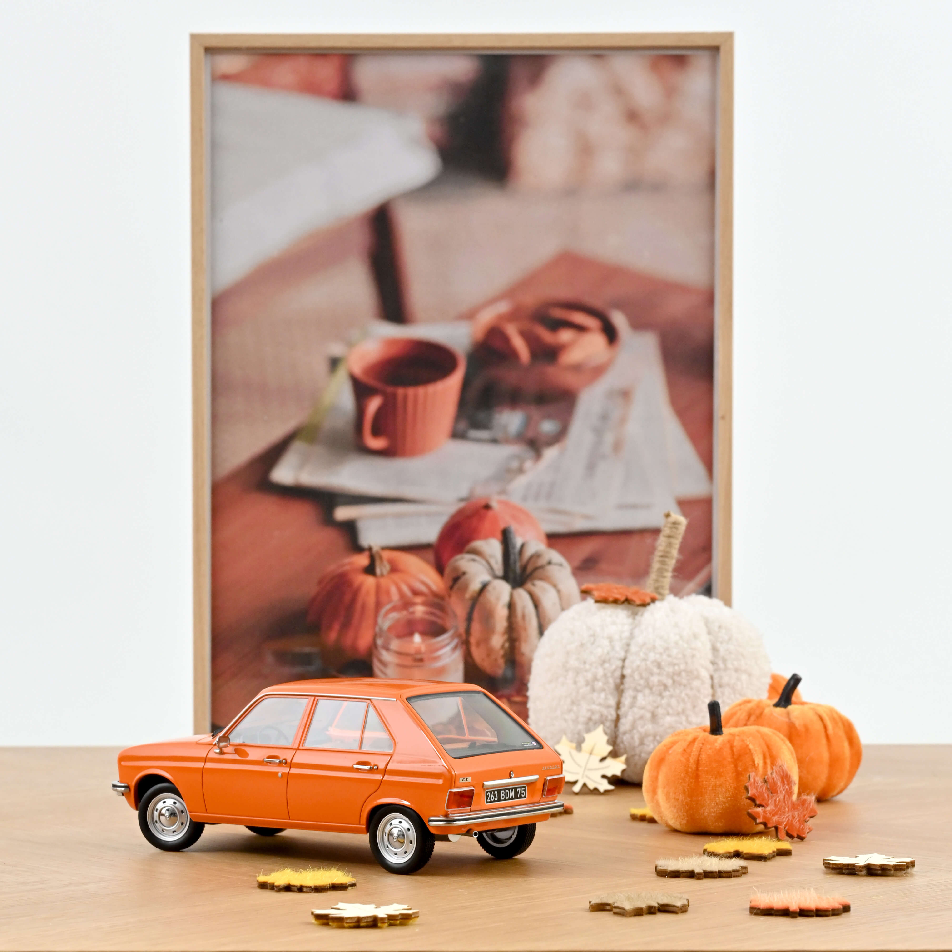 norev-peugeot-104-gl-1977-arancione-1-18-modellino-auto-edizione-limitata-300-pe image 2