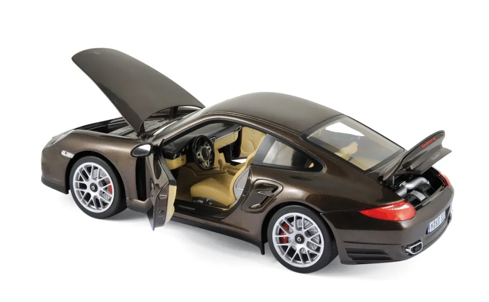 norev-porsche-911-turbo-2010-1-18-brown-metallic image 1