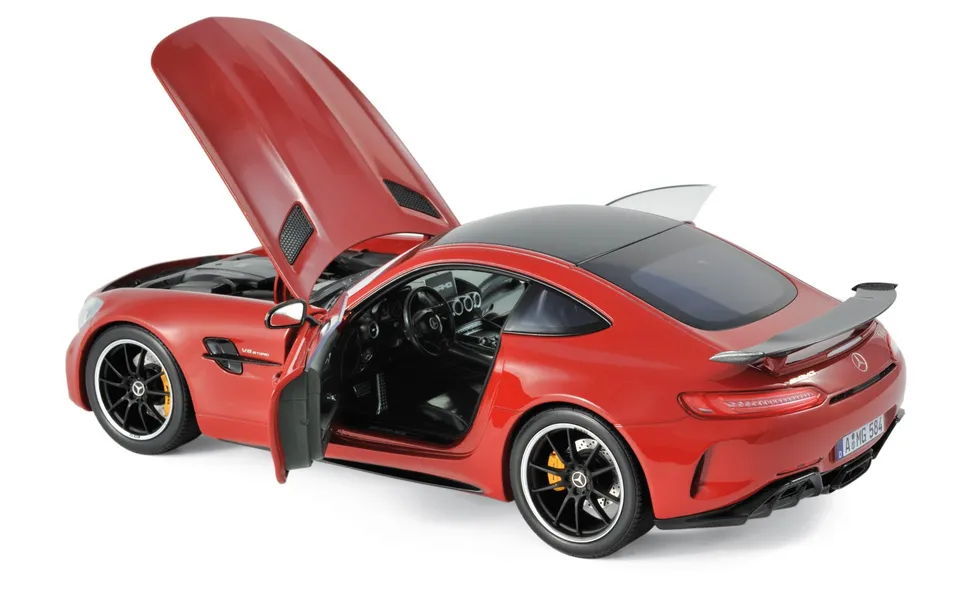 norev-mercedes-amg-gt-r-2018-rossa-1-18-da-collezione image 1