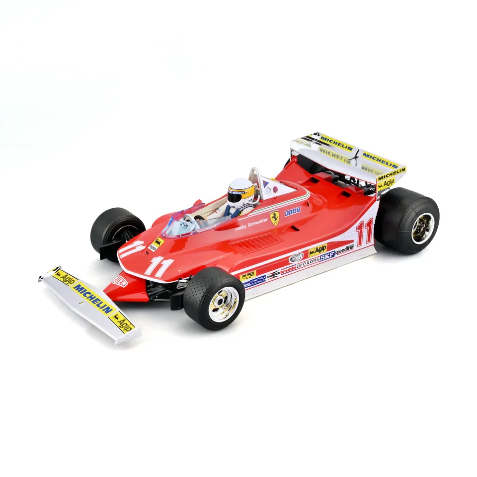bburago-ferrari-312-t4-short-tail-11-jody-scheckter-monaco-1979-modellino-1-18-c image 1