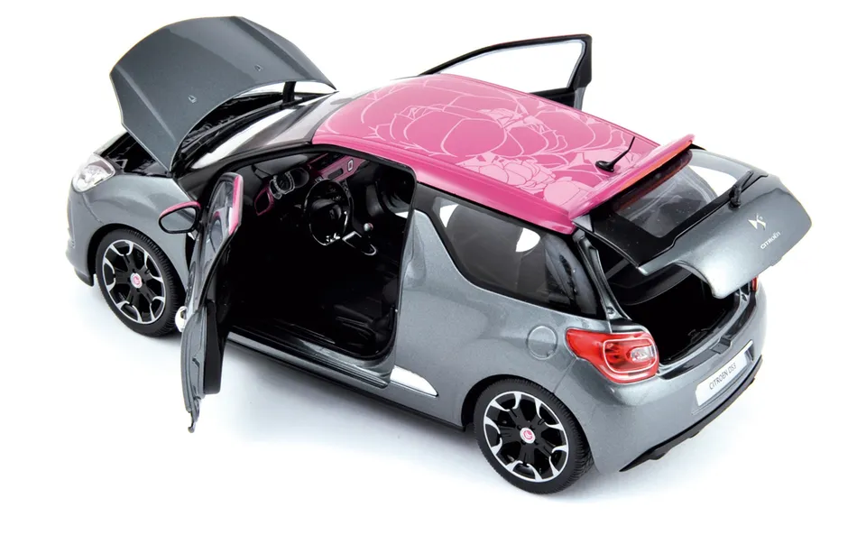 norev-citro-n-ds3-2011-1-18-thorium-grey-fuchsia-modellino-youngtimer-da-collezi image 1