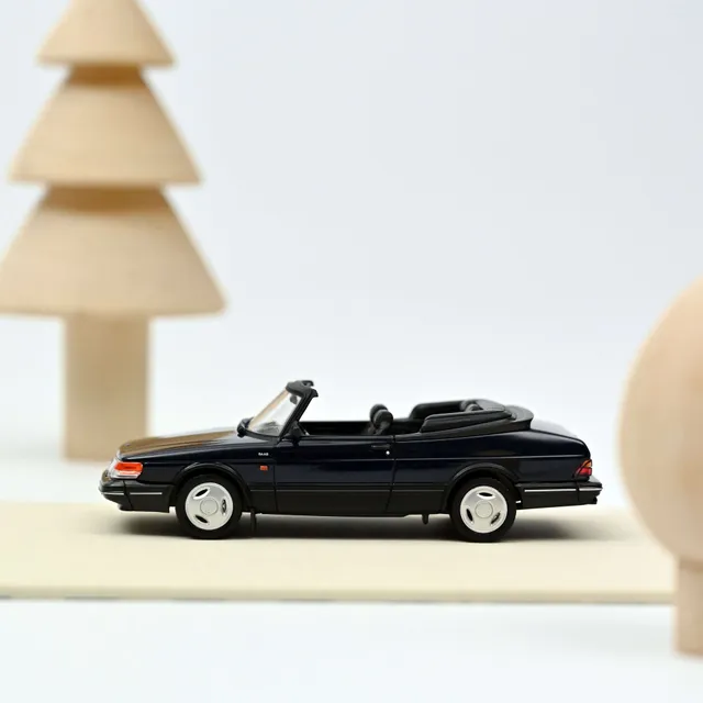 norev-saab-900-turbo-cabrio-1992-automodello-1-43-blu-scuro image 1