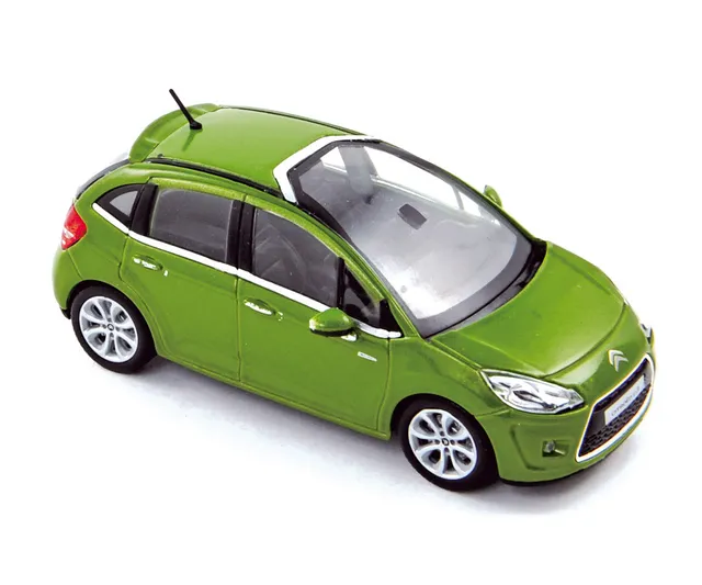 norev-citro-n-c3-2009-modellino-die-cast-1-43-verde-cidule image 1