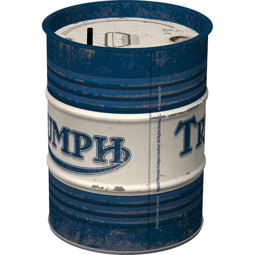 nostalgic-art-triumph-oil-barrel-salvadanaio-a-barile-600-ml image 4