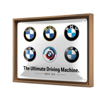 nostalgic-art-bmw-logo-evolution-targa-in-metallo-30x40-cm image 8