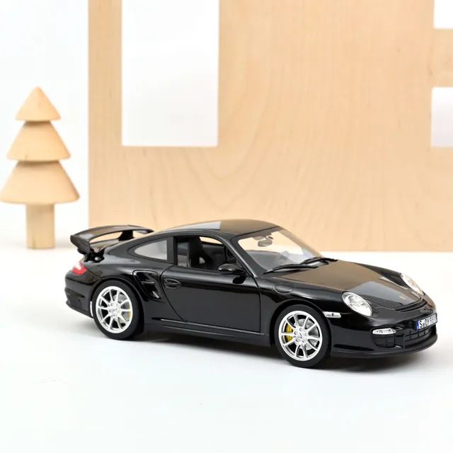 norev-porsche-911-gt2-2010-noir-modellino-auto-1-18 image 1