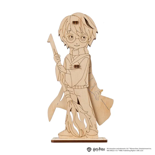 ugears-harry-potter-modello-3d-in-legno-da-colorare image 1