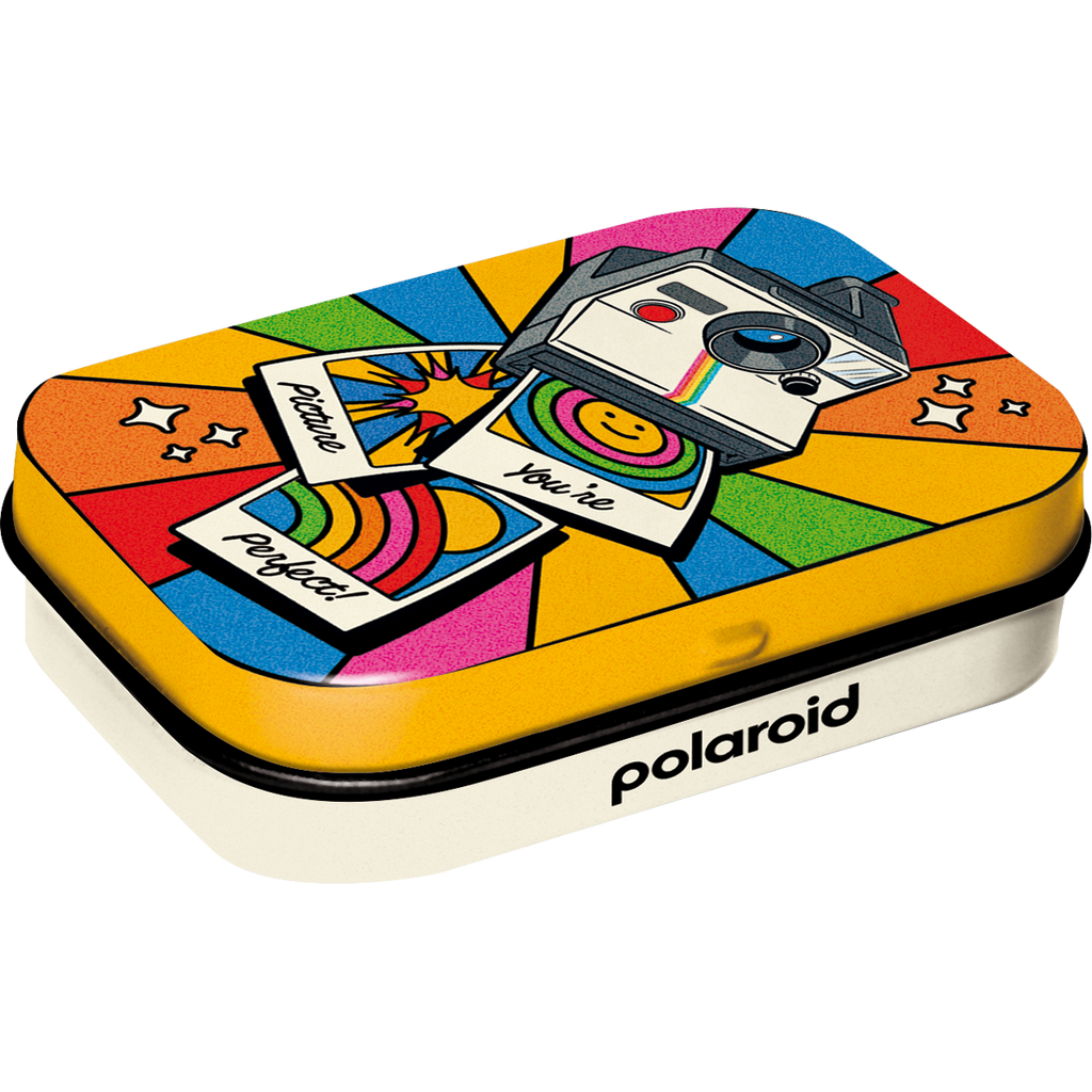 nostalgic-art-polaroid-you-re-picture-perfect-scatola-mentine-in-metallo image 1