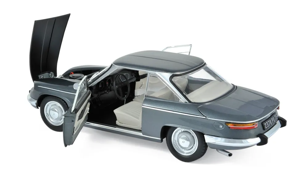 norev-panhard-24-ct-1964-modellino-auto-1-18-grigio-silver-metallizzato image 1