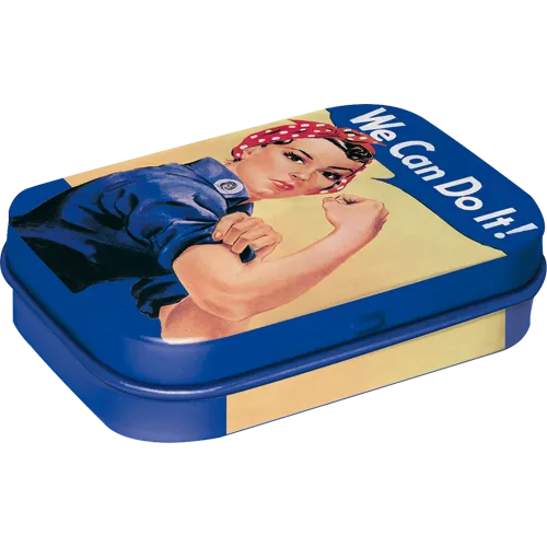 nostalgic-art-we-can-do-it-scatolina-tascabile-portapillole-con-mentine-6x4-cm image 1
