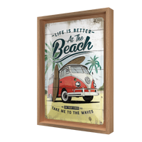 nostalgic-art-vw-bulli-beach-targa-in-metallo-20x30-cm image 7