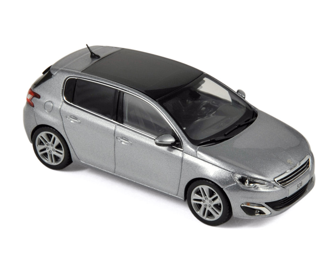norev-peugeot-308-2013-modellino-auto-1-43-grigio-artense image 1