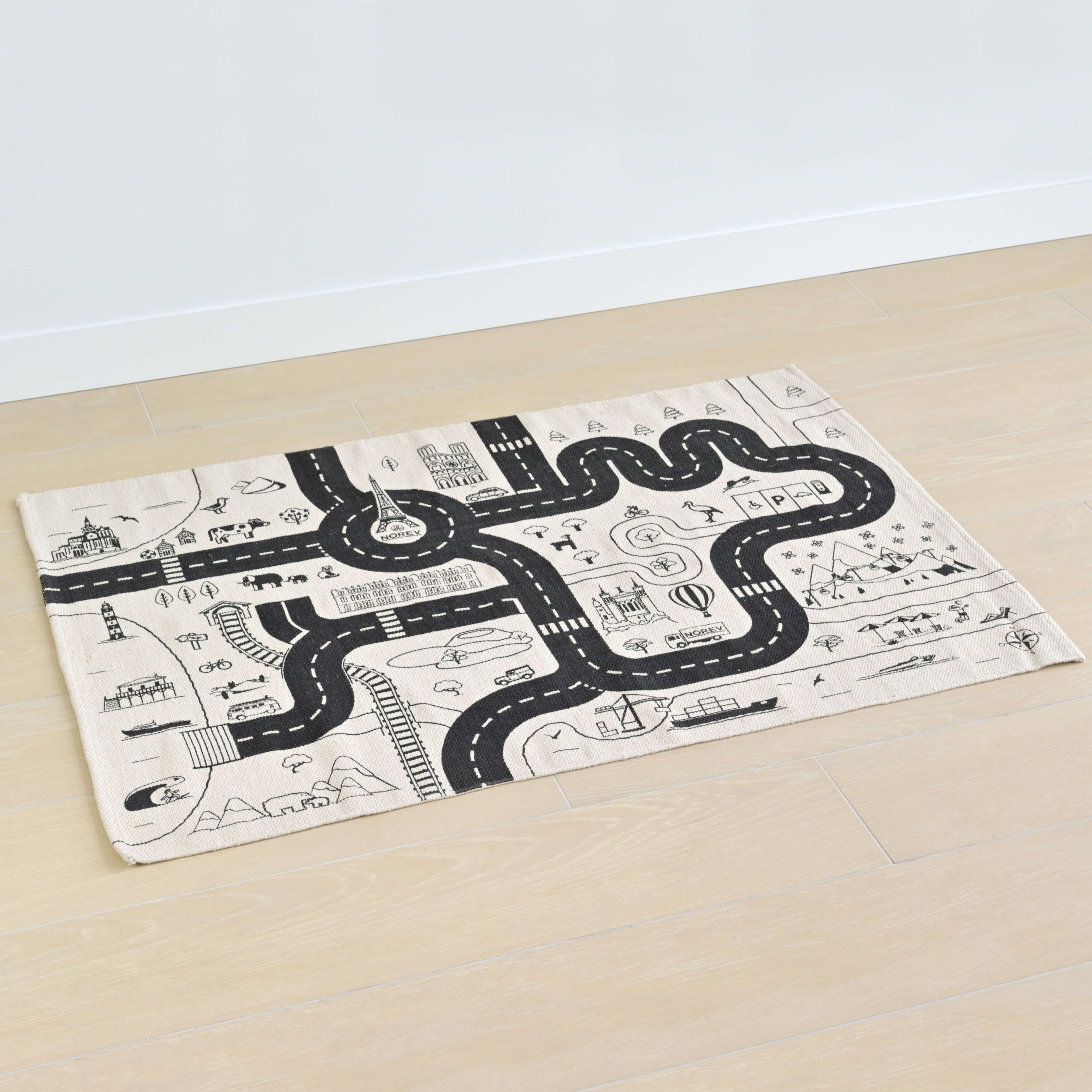 norev-tapis-de-jeu-routes-de-france-tappeto-gioco-100-cotone-per-bimbi image 5