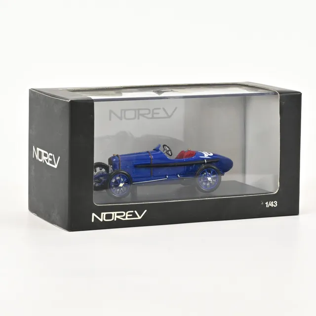 norev-peugeot-3l-indianapolis-1920-modellino-auto-1-43-blu image 1