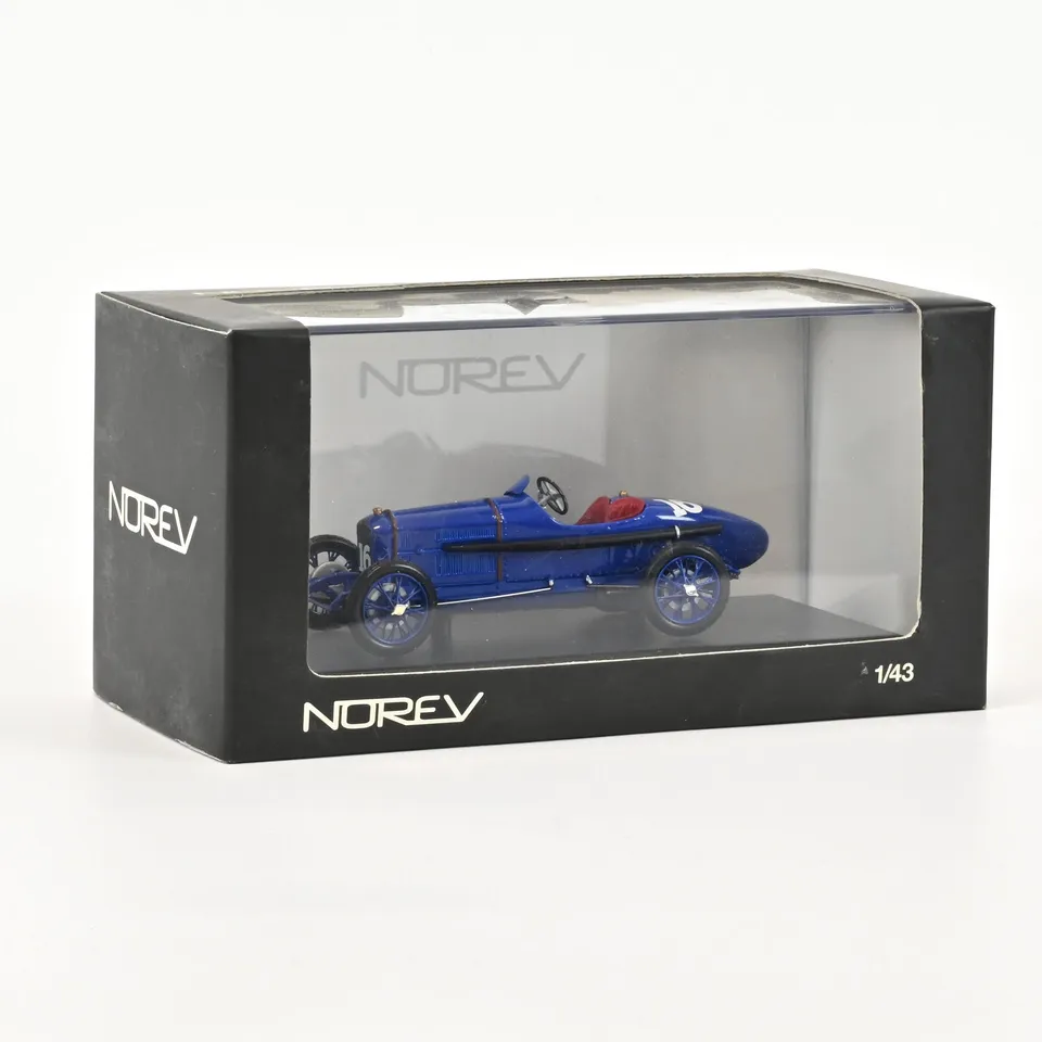 norev-peugeot-3l-indianapolis-1920-modellino-auto-1-43-blu image 1