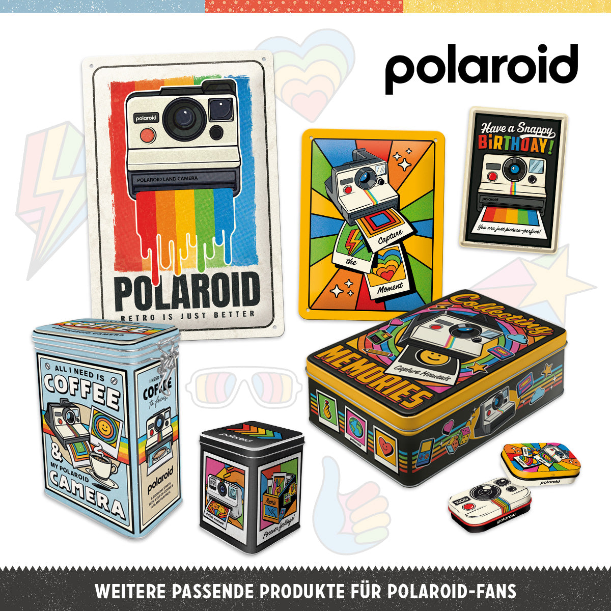 nostalgic-art-polaroid-vintage-camera-scatola-metallo-con-mentine-6-x-4-cm image 5