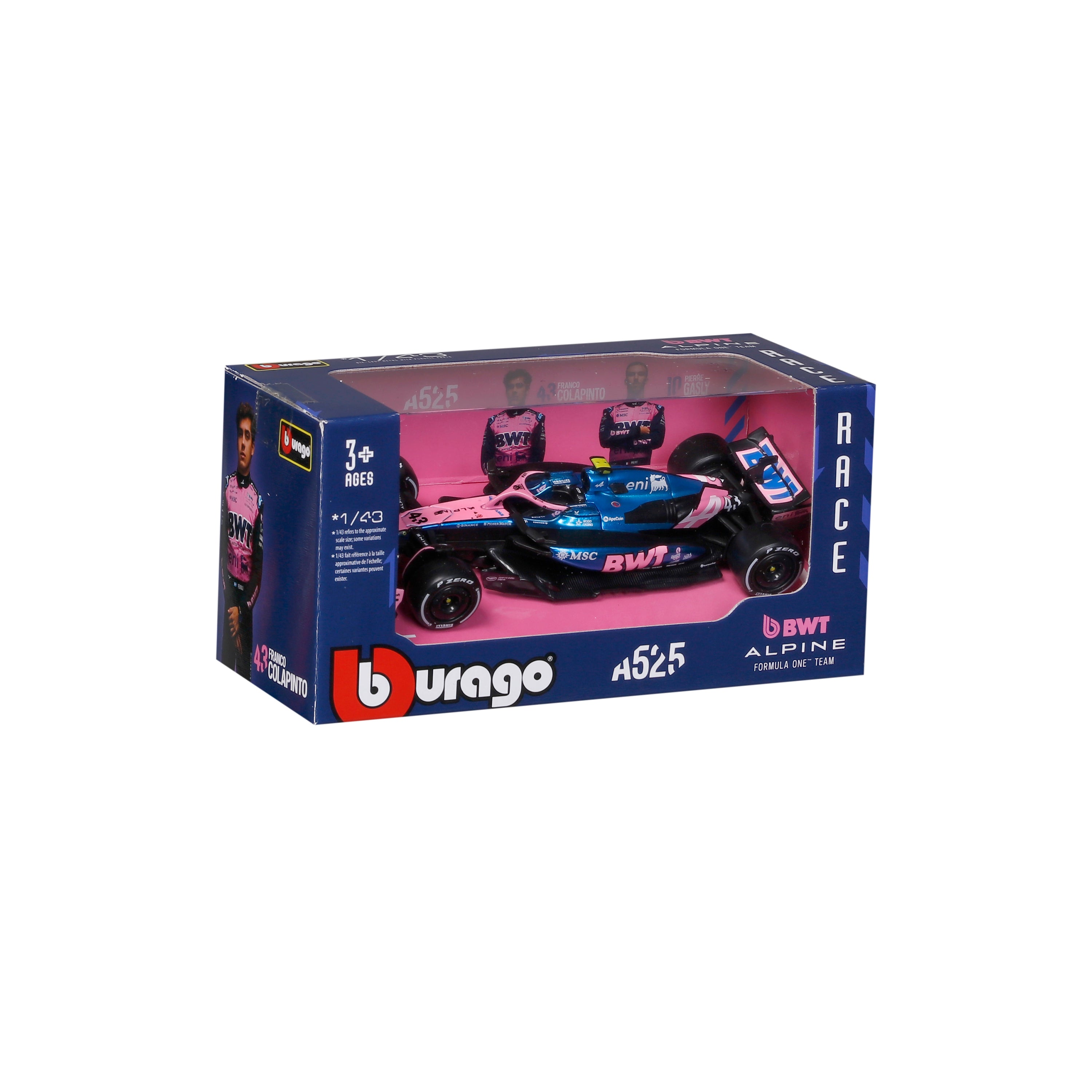 bburago-f1-bwt-alpine-a525-2025-43-franco-colapinto-1-43 image 2