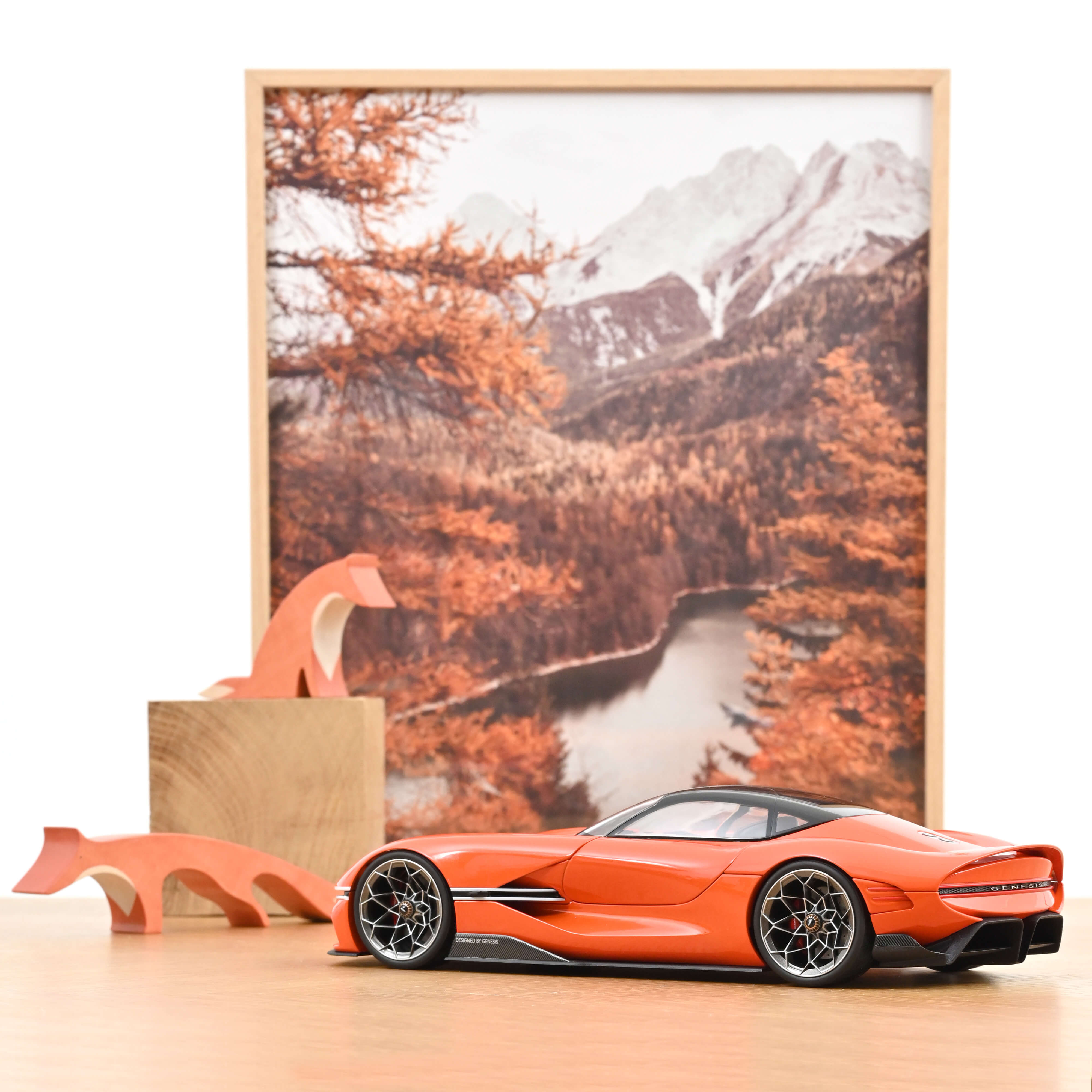 norev-genesis-x-gran-berlinetta-vgt-2024-orange-magma-1-18-vision-gran-turismo image 2