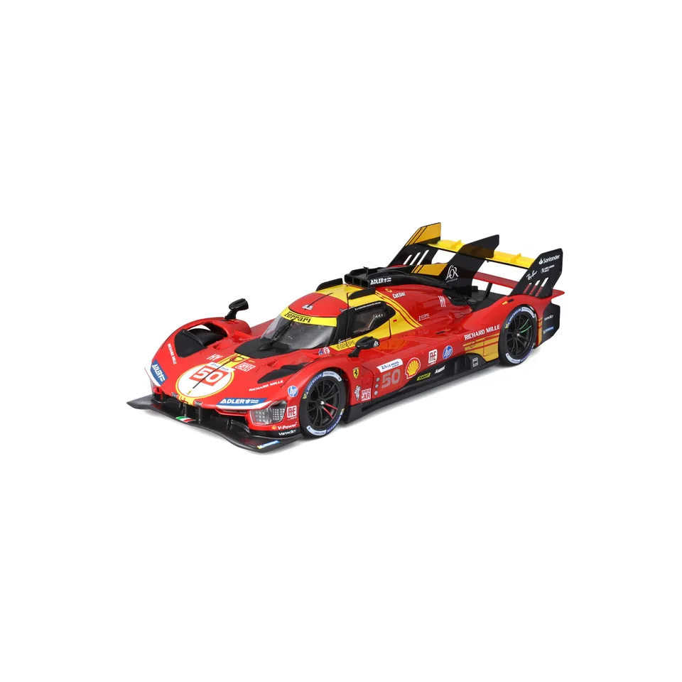 bburago-ferrari-499p-24h-le-mans-campione-2024-50-1-24-diecast image 1