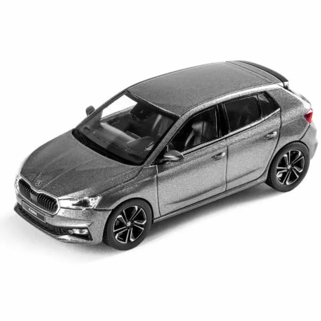 norev-skoda-fabia-a07-modellino-auto-1-43-gris-graphite image 1