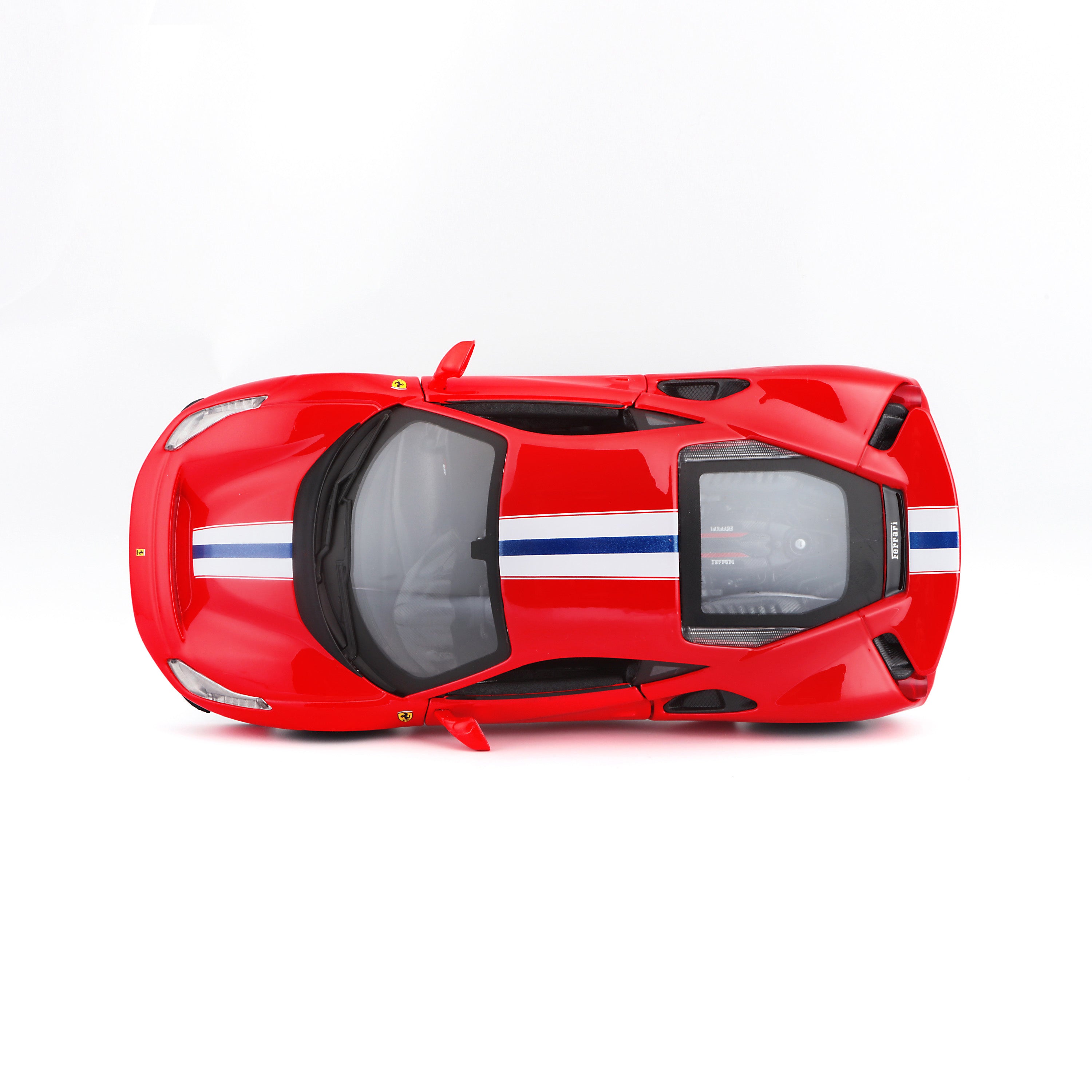 bburago-ferrari-488-pista-race-play-diecast-scala-1-24-rossa image 8