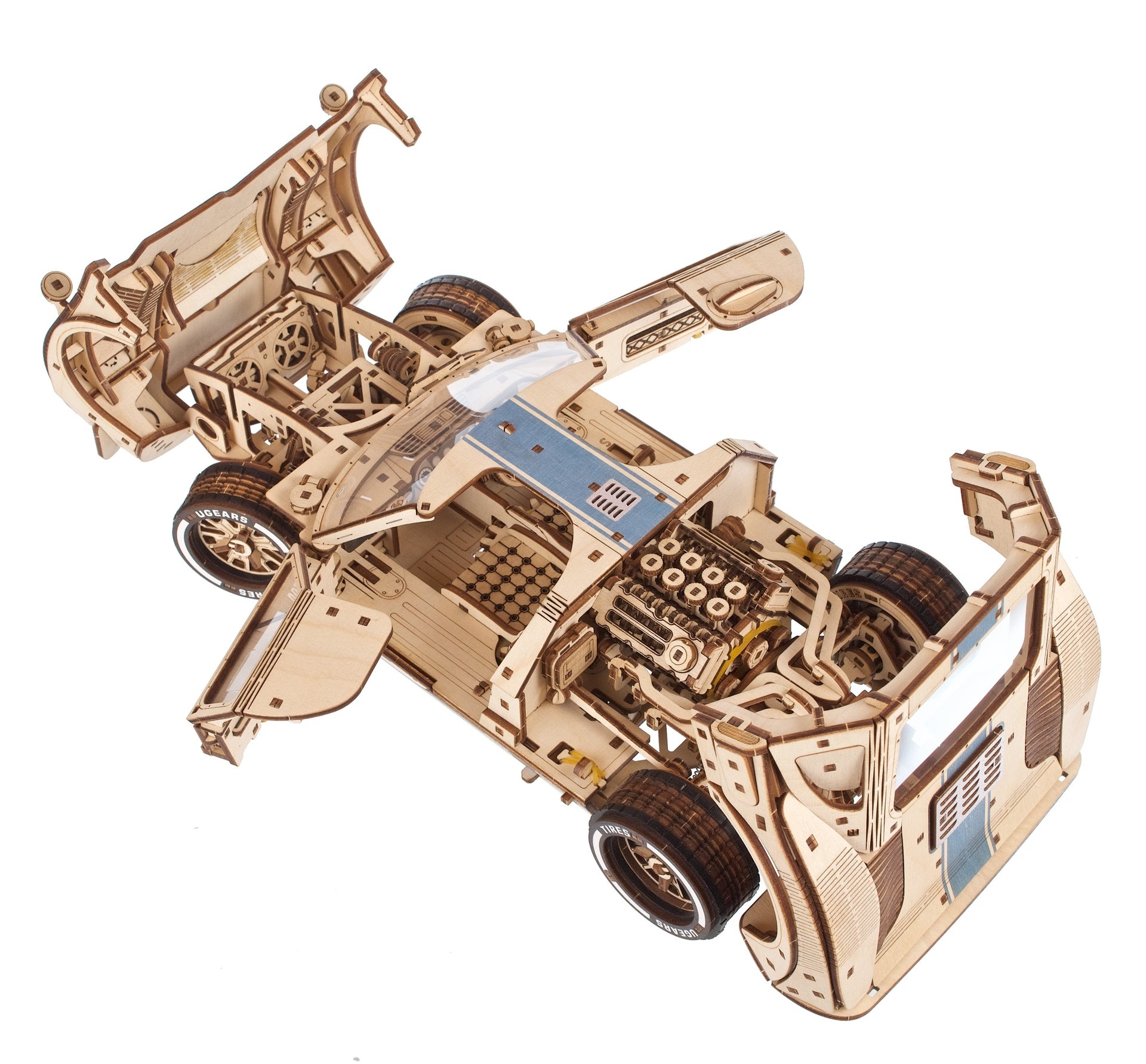 ugears-ugt-24-endurance-racer-auto-sportiva-1-12-da-costruire-in-legno image 5