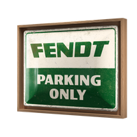nostalgic-art-fendt-parking-only-targa-in-metallo-30x40-cm image 8
