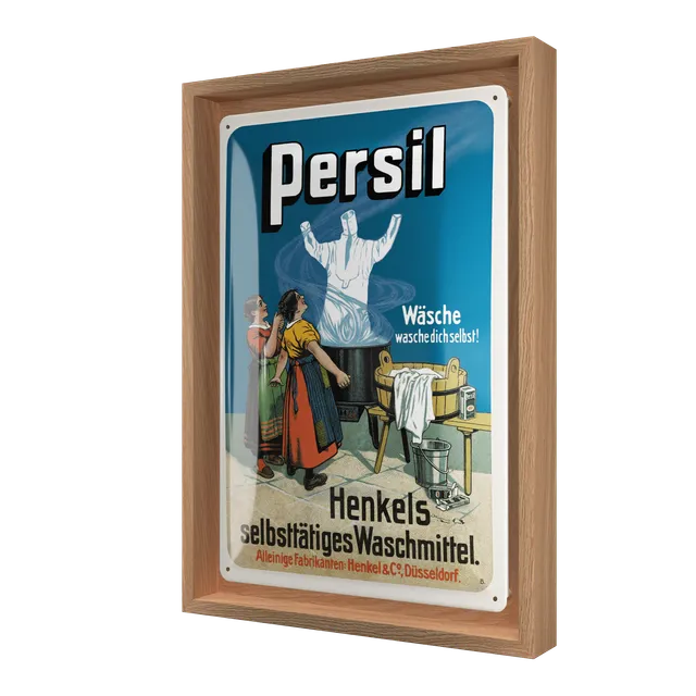 nostalgic-art-persil-w-sche-wasche-dich-selbst-insegna-con-cornice-n-frame-m-edi image 1