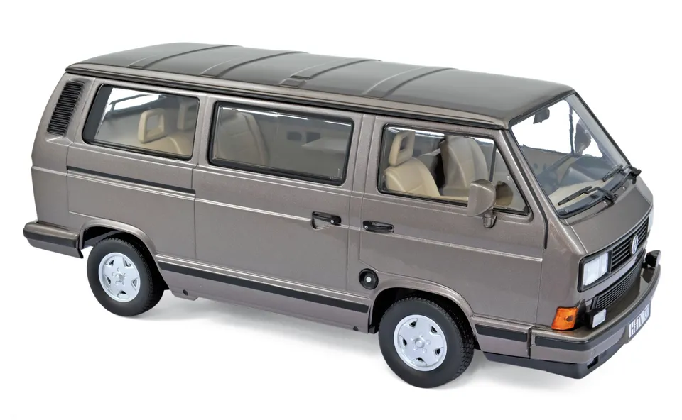 norev-vw-multivan-t4-1990-1-18-die-cast-bronzo-metallizzato image 1
