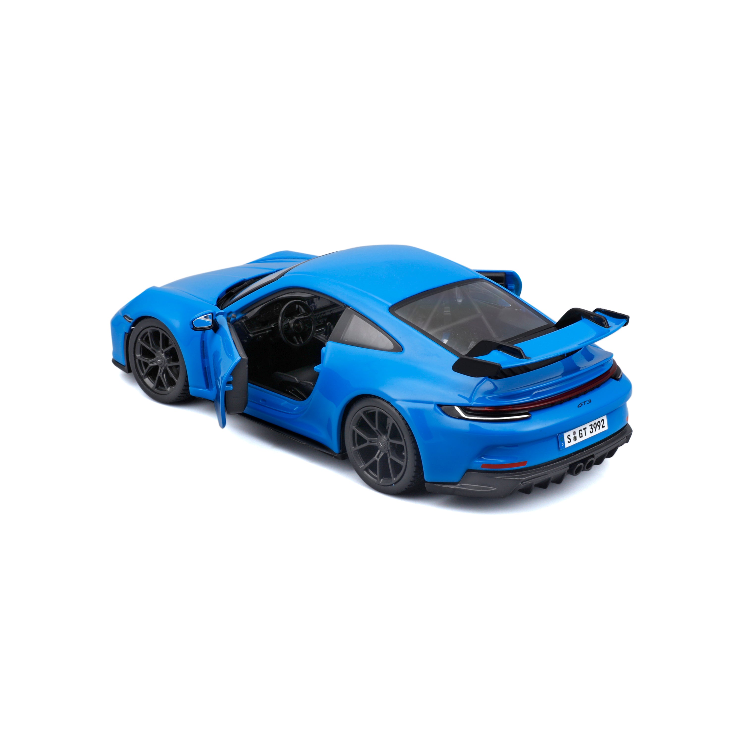 bburago-porsche-911-gt3-model-kit-scala-1-24-28-pezzi-blu image 6